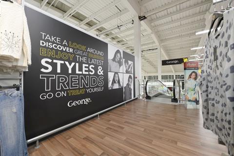 George, which lies on the first floor, has also been given a high street-style facelift